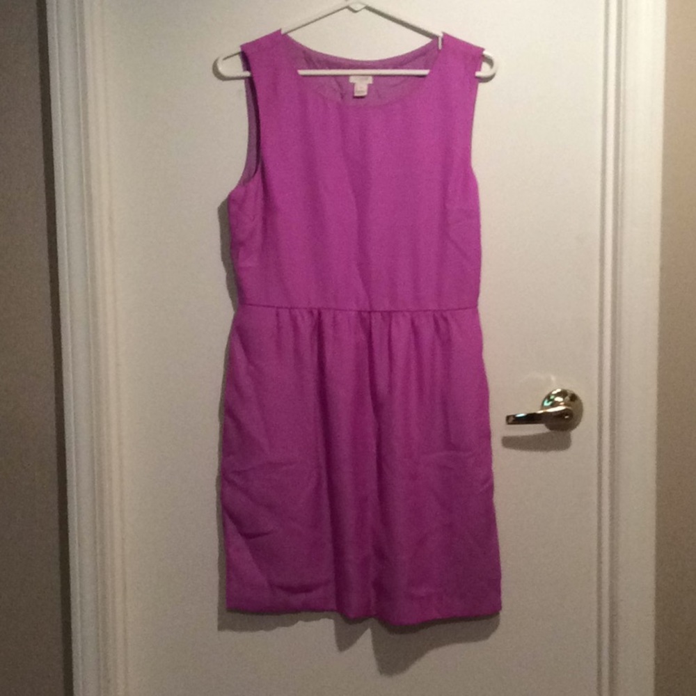 J crew violet purple dress